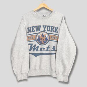 Vintage New York Mets Baseball Crewneck Sweatshirt Retro MLB Shirt For Men Women